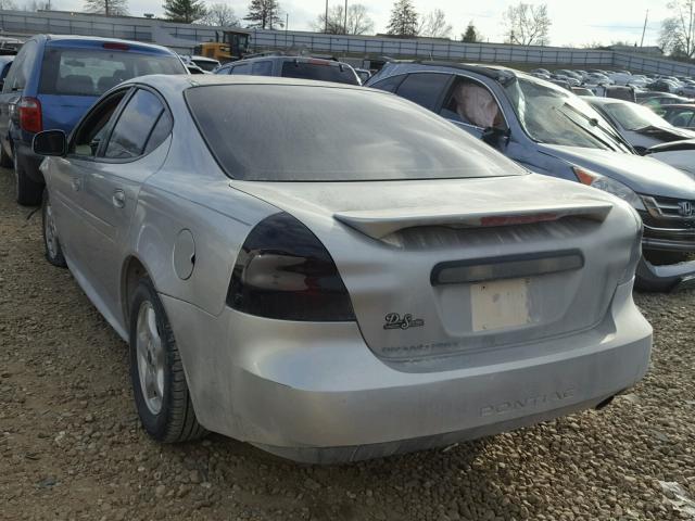 2G2WP552081116512 - 2008 PONTIAC GRAND PRIX SILVER photo 3