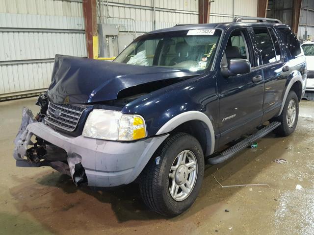 1FMZU62K52UD33413 - 2002 FORD EXPLORER X BLUE photo 2