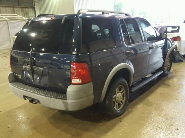 1FMZU62K52UD33413 - 2002 FORD EXPLORER X BLUE photo 4