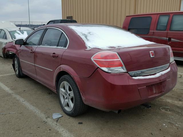 1G8ZS57N67F278838 - 2007 SATURN AURA XE MAROON photo 3