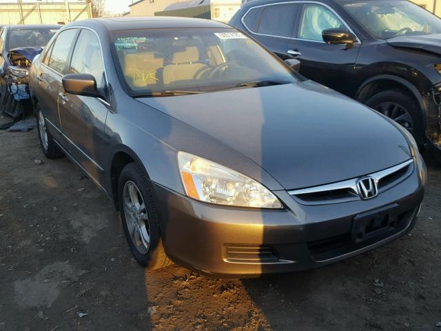 1HGCM56796A045090 - 2006 HONDA ACCORD EX CHARCOAL photo 1