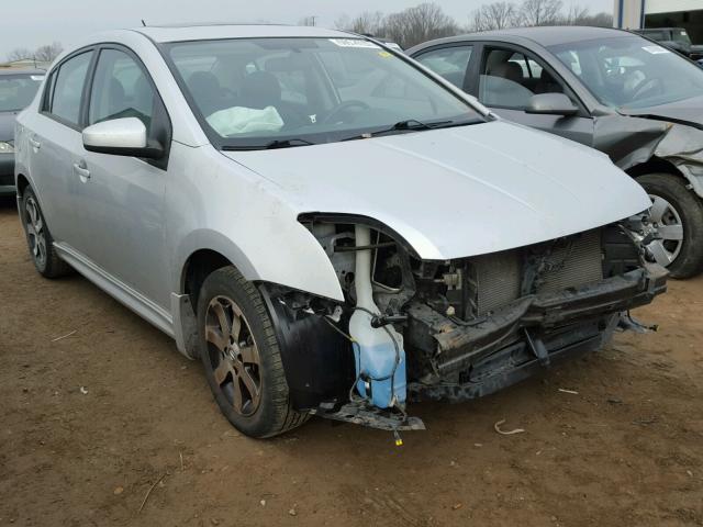 3N1AB6AP2CL738499 - 2012 NISSAN SENTRA 2.0 SILVER photo 1