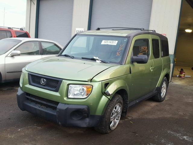 5J6YH28736L013013 - 2006 HONDA ELEMENT EX GREEN photo 2