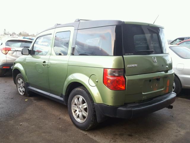 5J6YH28736L013013 - 2006 HONDA ELEMENT EX GREEN photo 3