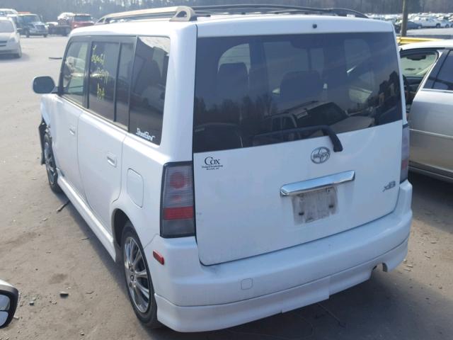 JTLKT324554001229 - 2005 TOYOTA SCION XB 白色 照片 3