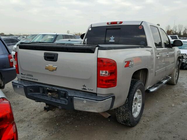 3GCEK33389G164578 - 2009 CHEVROLET SILVERADO GRAY photo 4