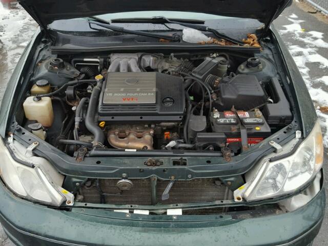 4T1BF28BXYU024010 - 2000 TOYOTA AVALON XL GREEN photo 7