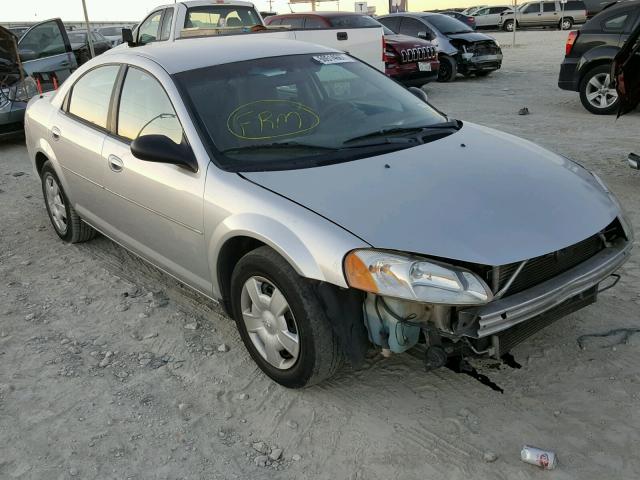 1B3EL46JX5N558146 - 2005 DODGE STRATUS SX SILVER photo 1