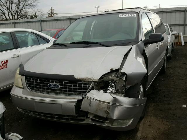 2FMZA52295BA08017 - 2005 FORD FREESTAR S SILVER photo 9