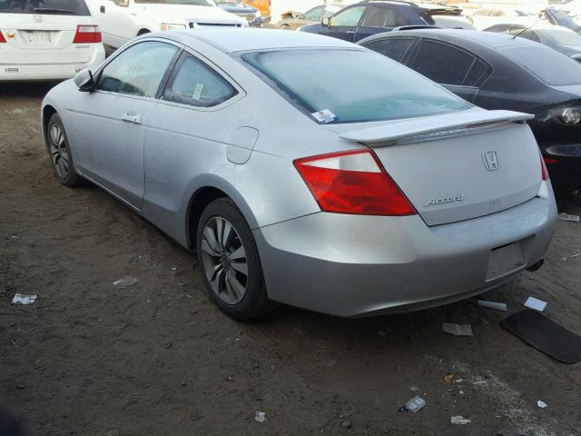 1HGCS1B70AA014419 - 2010 HONDA ACCORD EX SILVER photo 3