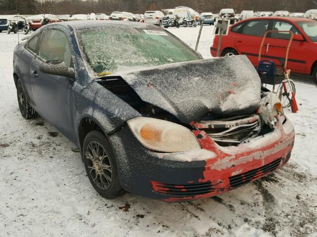 1G1AK12F557610439 - 2005 CHEVROLET COBALT BLUE photo 1