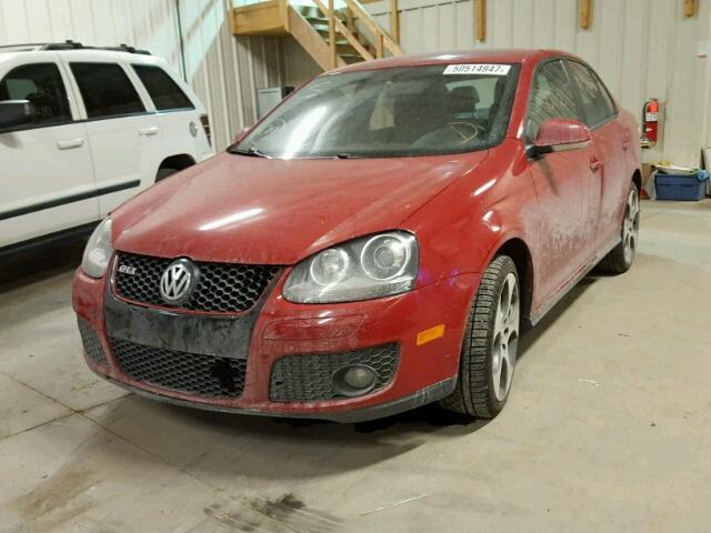 3VWXJ31K57M110320 - 2007 VOLKSWAGEN JETTA GLI RED photo 2