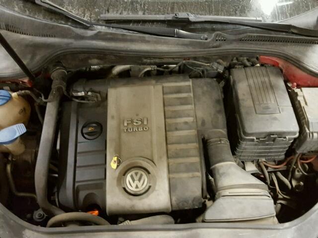 3VWXJ31K57M110320 - 2007 VOLKSWAGEN JETTA GLI RED photo 7