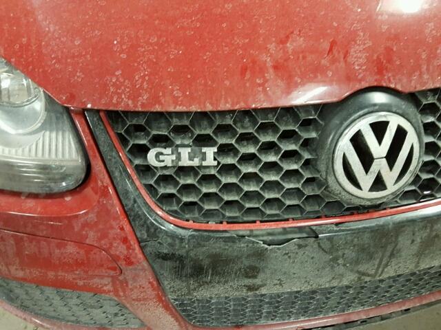 3VWXJ31K57M110320 - 2007 VOLKSWAGEN JETTA GLI RED photo 9