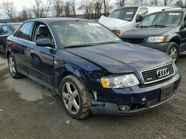 WAULT68E44A003889 - 2004 AUDI A4 3.0 QUA BLUE photo 1