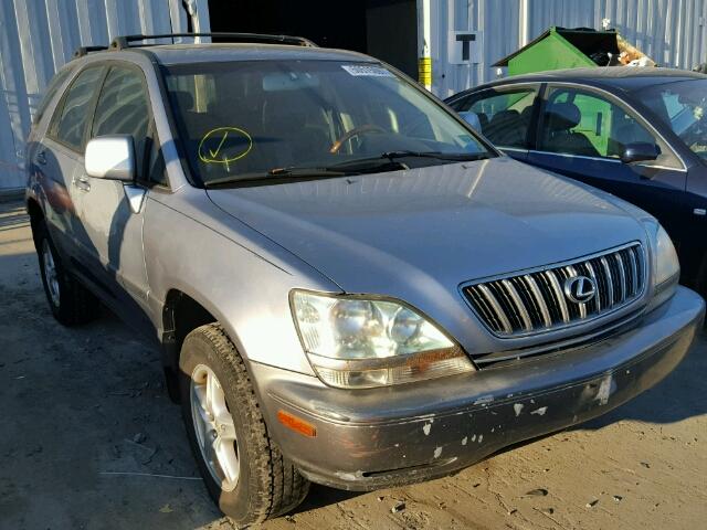 JTJGF10U010093736 - 2001 LEXUS RX 300 SILVER photo 1