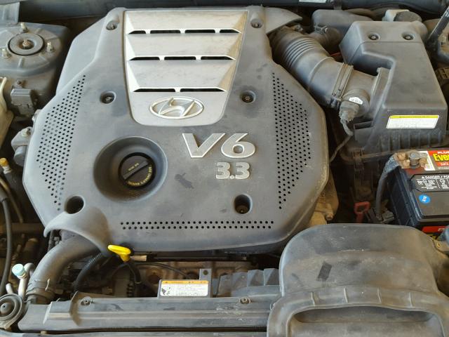 5NPEU46F06H062359 - 2006 HYUNDAI SONATA GLS BLUE photo 7