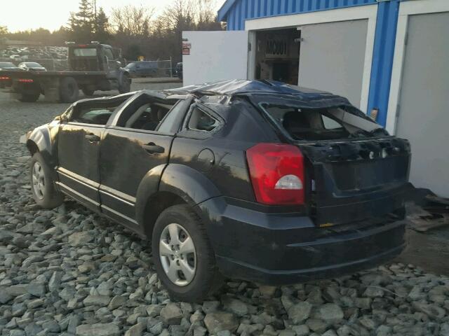 1B3CB2HA9AD551605 - 2010 DODGE CALIBER SE BLACK photo 3