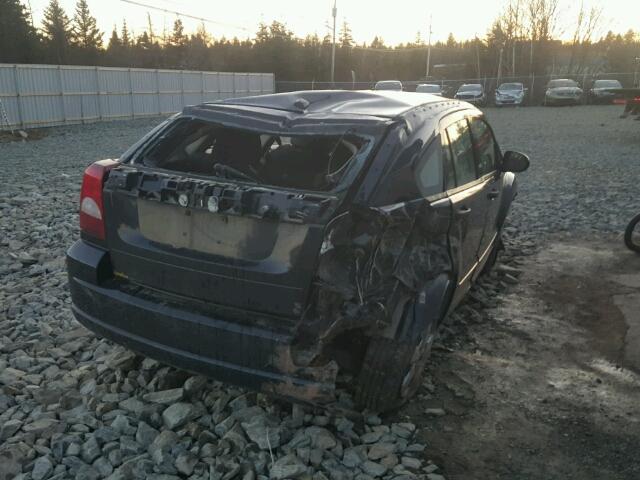 1B3CB2HA9AD551605 - 2010 DODGE CALIBER SE BLACK photo 4