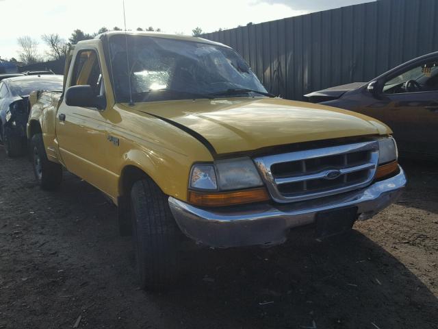 1FTYR14V8YTB26136 - 2000 FORD RANGER SUP YELLOW photo 1