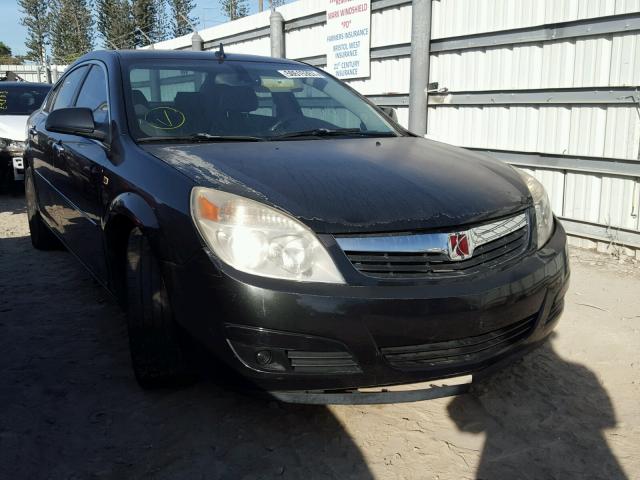 1G8ZV57748F160359 - 2008 SATURN AURA XR BLACK photo 1