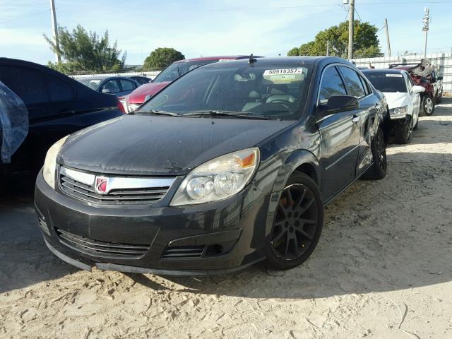 1G8ZV57748F160359 - 2008 SATURN AURA XR BLACK photo 2