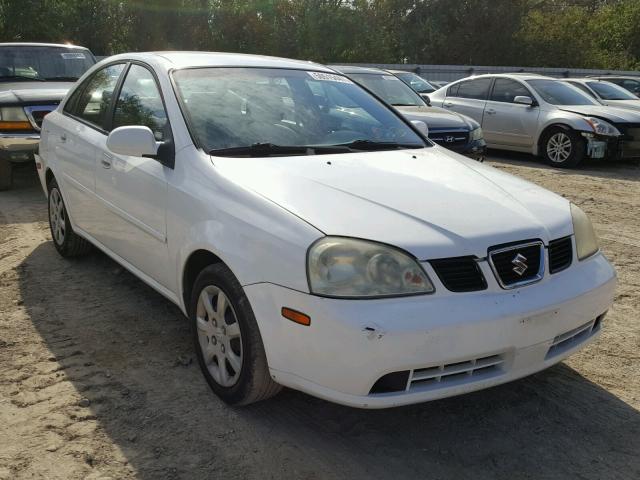 KL5JD52Z54K045730 - 2004 SUZUKI FORENZA S WHITE photo 1