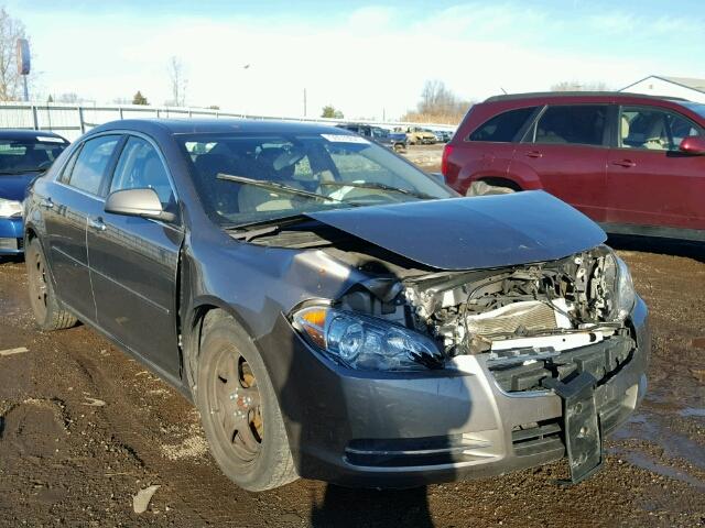 1G1ZC5EB3AF262155 - 2010 CHEVROLET MALIBU 1LT GRAY photo 1