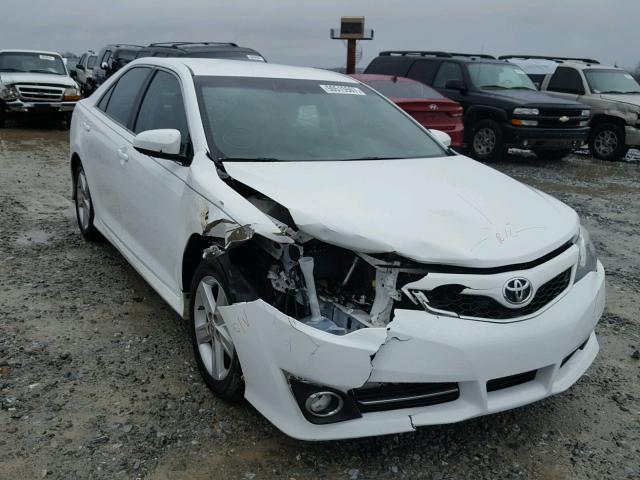 4T1BF1FKXEU463099 - 2014 TOYOTA CAMRY L WHITE photo 1