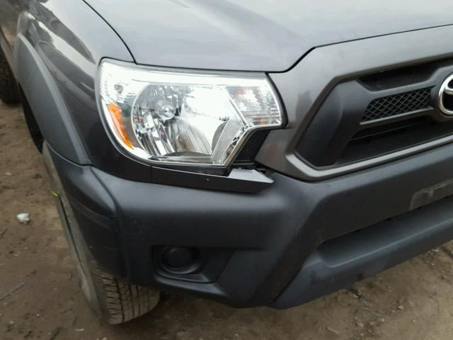 5TFPX4EN0DX017917 - 2013 TOYOTA TACOMA CHARCOAL photo 9