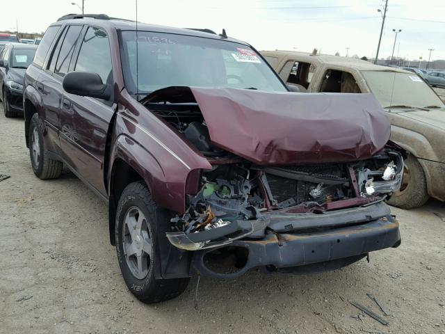 1GNDT13S562129321 - 2006 CHEVROLET TRAILBLAZE MAROON photo 1