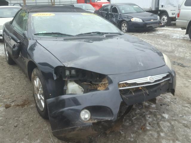 1C3EL65R14N154589 - 2004 CHRYSLER SEBRING LI BLACK photo 9