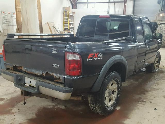 1FTZR45E64PA20193 - 2004 FORD RANGER SUP BLACK photo 4