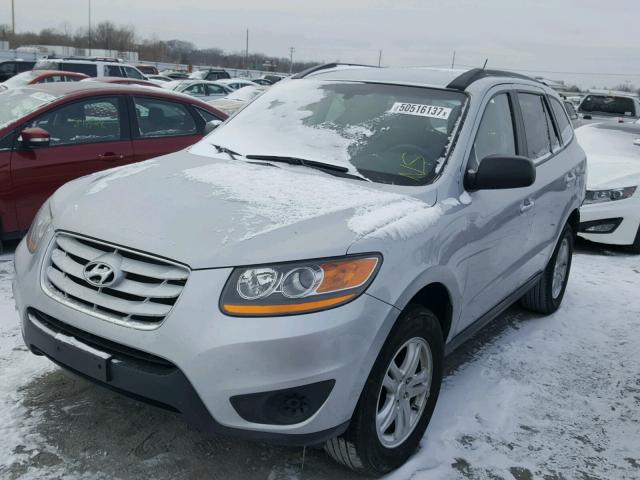 5NMSG3ABXAH354440 - 2010 HYUNDAI SANTA FE G GRAY photo 2