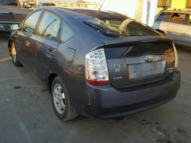 JTDKB20U173238286 - 2007 TOYOTA PRIUS GRAY photo 3