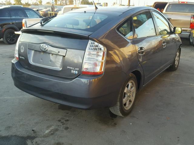 JTDKB20U173238286 - 2007 TOYOTA PRIUS GRAY photo 4