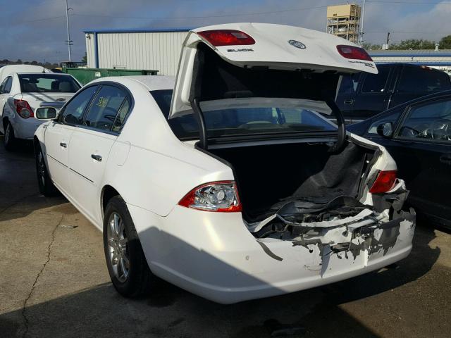 1G4HD57217U107777 - 2007 BUICK LUCERNE CX WHITE photo 3