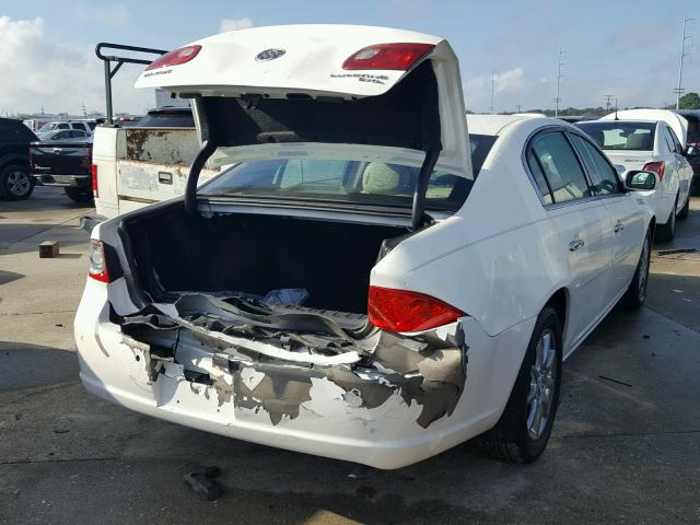 1G4HD57217U107777 - 2007 BUICK LUCERNE CX WHITE photo 4