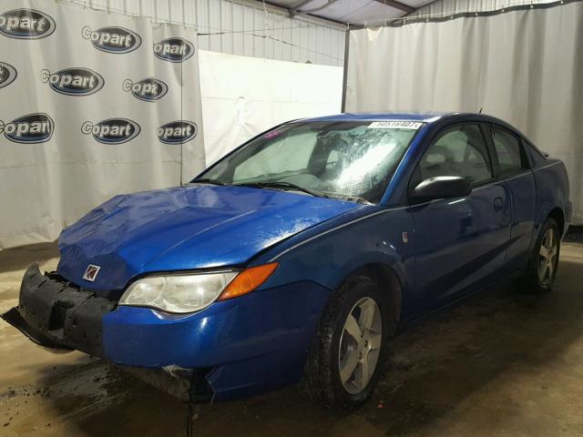 1G8AV15B36Z170325 - 2006 SATURN ION LEVEL BLUE photo 2