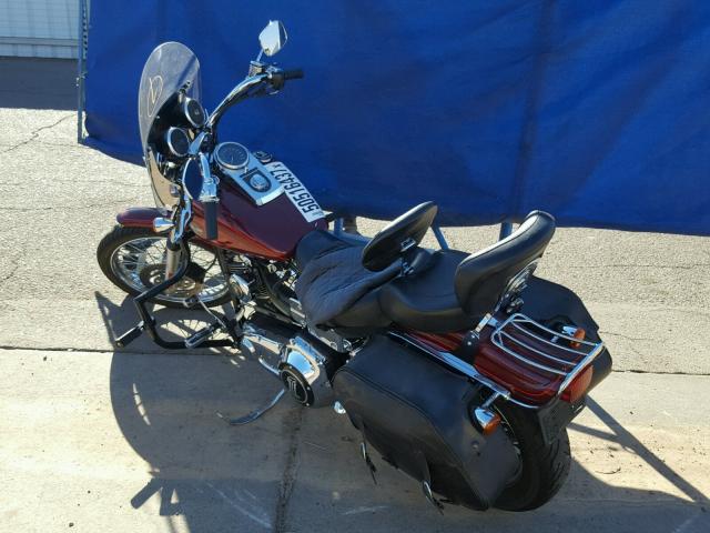 1HD1GEV132Y319281 - 2002 HARLEY-DAVIDSON FXDWG RED photo 3