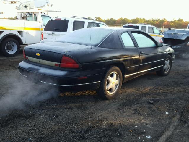 2G1WW12M3X9240439 - 1999 CHEVROLET MONTE CARL შავი ფოტო 4