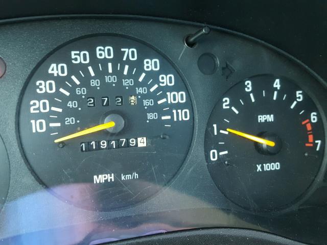 2G1WW12M3X9240439 - 1999 CHEVROLET MONTE CARL შავი ფოტო 8