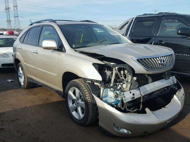 2T2HK31U28C059659 - 2008 LEXUS RX 350 GOLD photo 1