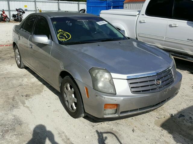 1G6DM577640178719 - 2004 CADILLAC CTS SILVER photo 1