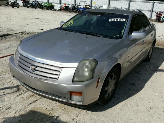 1G6DM577640178719 - 2004 CADILLAC CTS SILVER photo 2