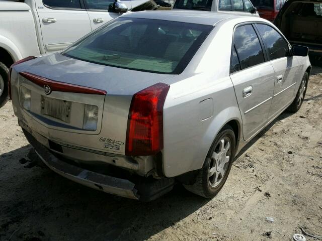 1G6DM577640178719 - 2004 CADILLAC CTS SILVER photo 4