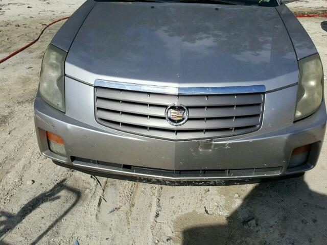 1G6DM577640178719 - 2004 CADILLAC CTS SILVER photo 9