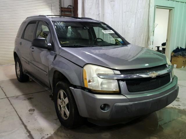 2CNDL73F956131312 - 2005 CHEVROLET EQUINOX LT GRAY photo 1