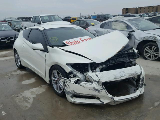 JHMZF1D65BS015500 - 2011 HONDA CR-Z EX WHITE photo 1