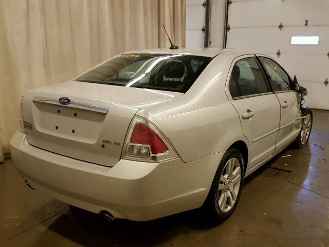 3FAHP08148R126410 - 2008 FORD FUSION SEL BEIGE photo 4